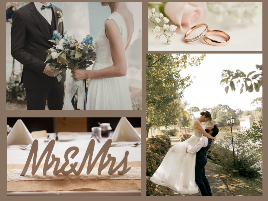 Happy newly married couples celerbrating their Sarasota weddings