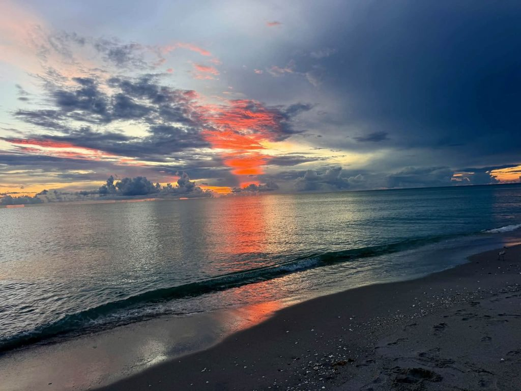 Beach sunset Siesta Key Sarasota Flroida